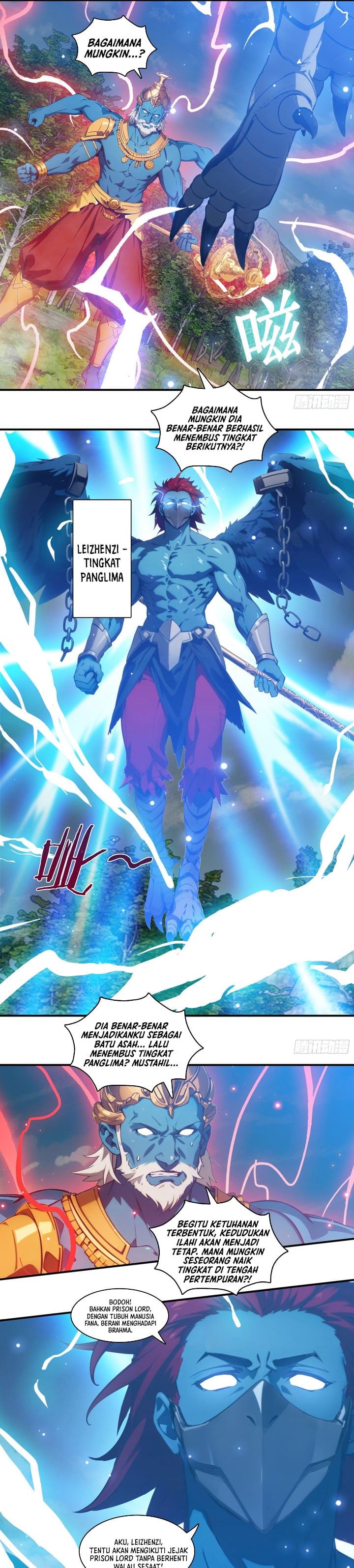 The Evil God Descends, I Own Great Hell Chapter 117