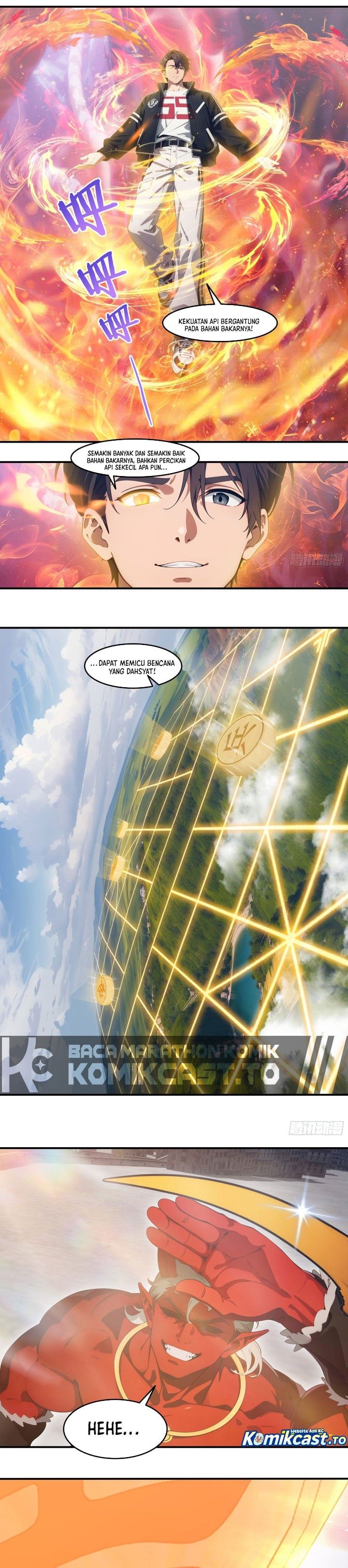 The Evil God Descends, I Own Great Hell Chapter 117