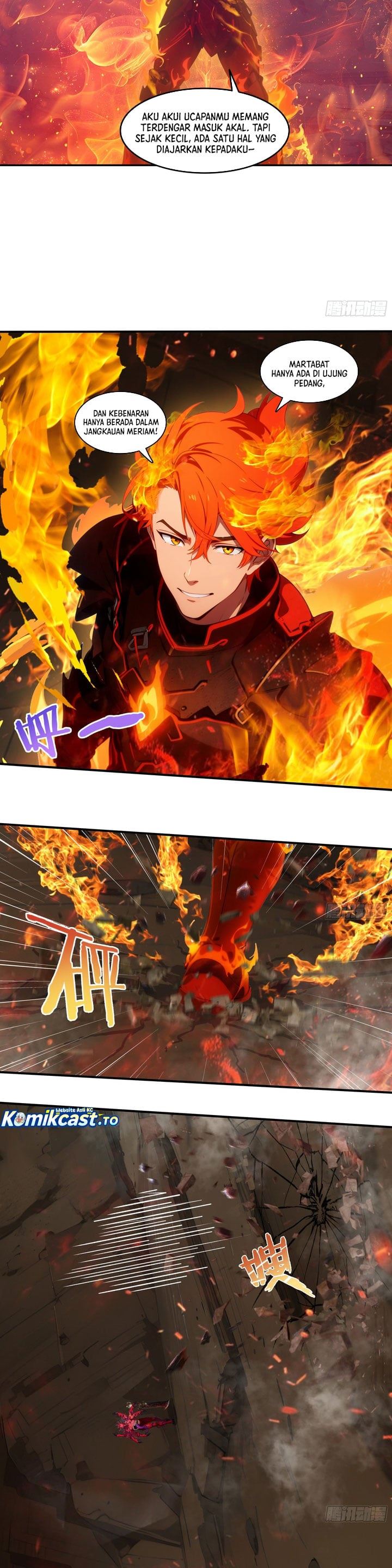 The Evil God Descends, I Own Great Hell Chapter 119