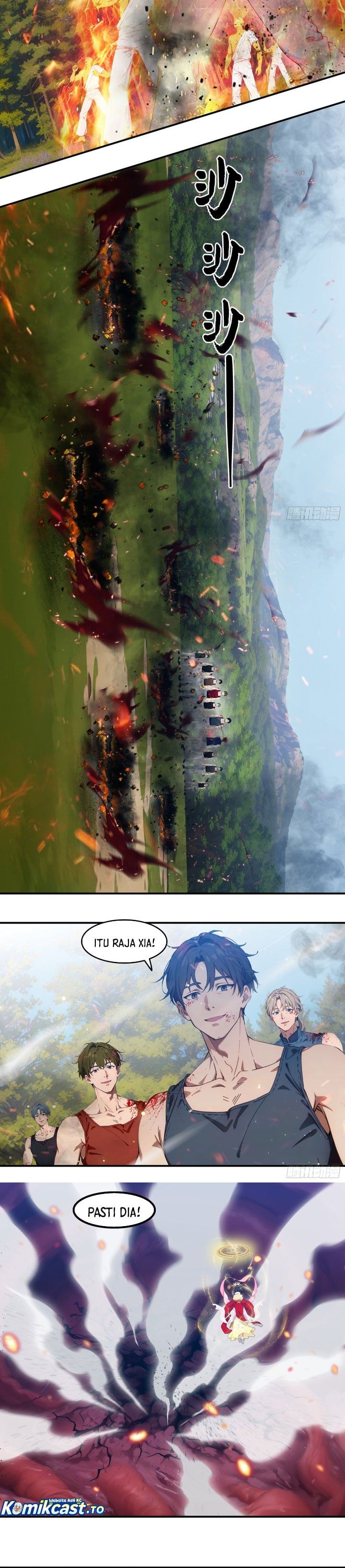 The Evil God Descends, I Own Great Hell Chapter 120