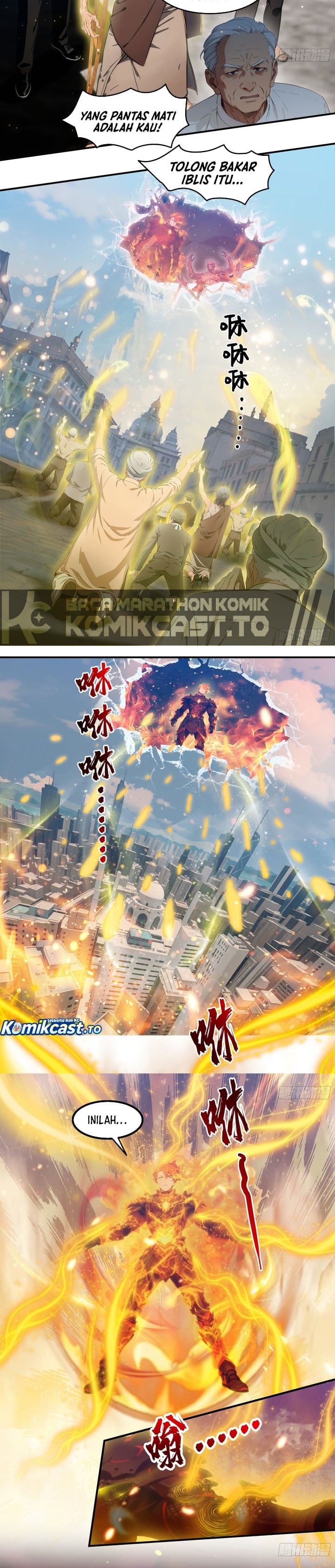 The Evil God Descends, I Own Great Hell Chapter 121