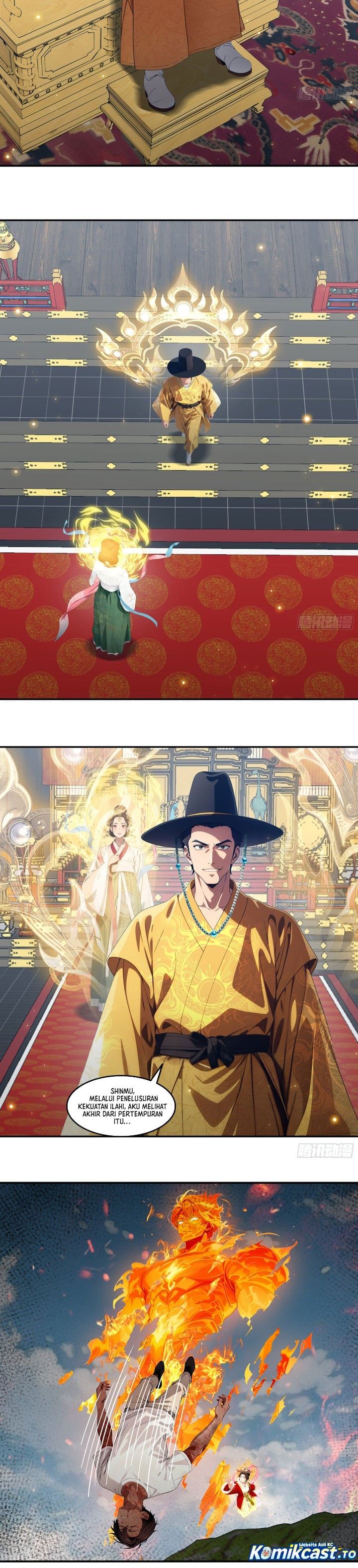 The Evil God Descends, I Own Great Hell Chapter 122