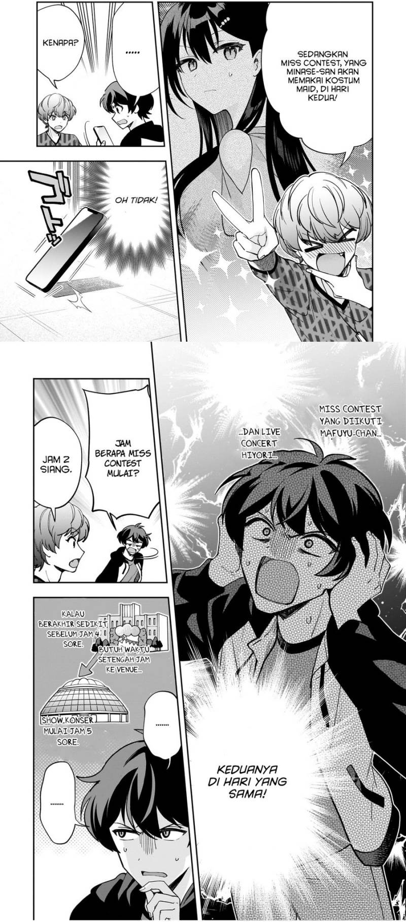 Net no Oshi to Real no Oshi ga Tonari ni Hikkoshite Kita Chapter 20