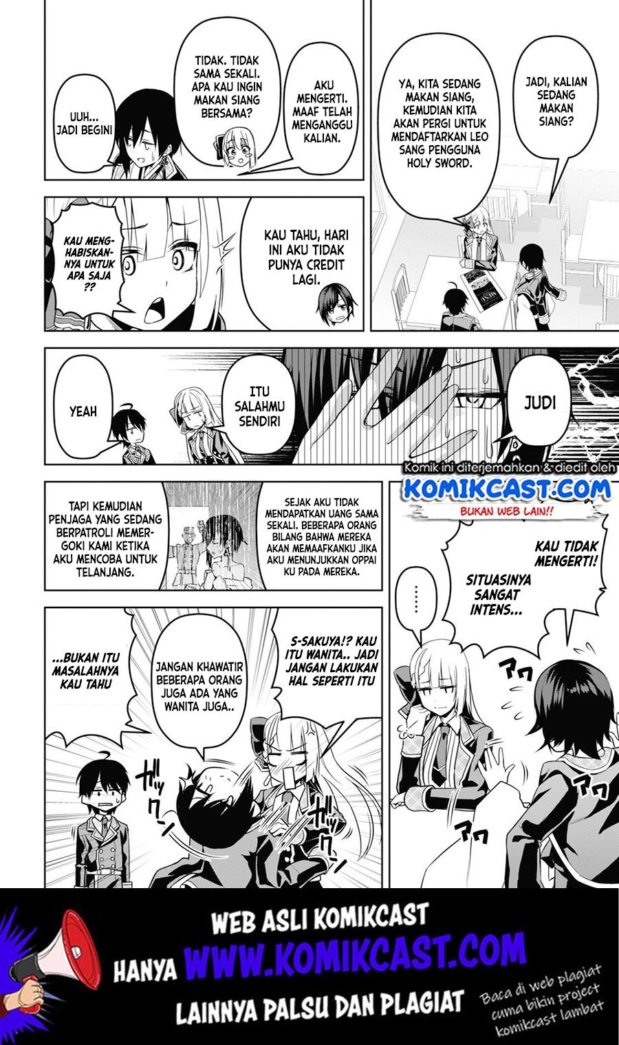 Seiken Gakuin no Maken Tsukai Chapter 4