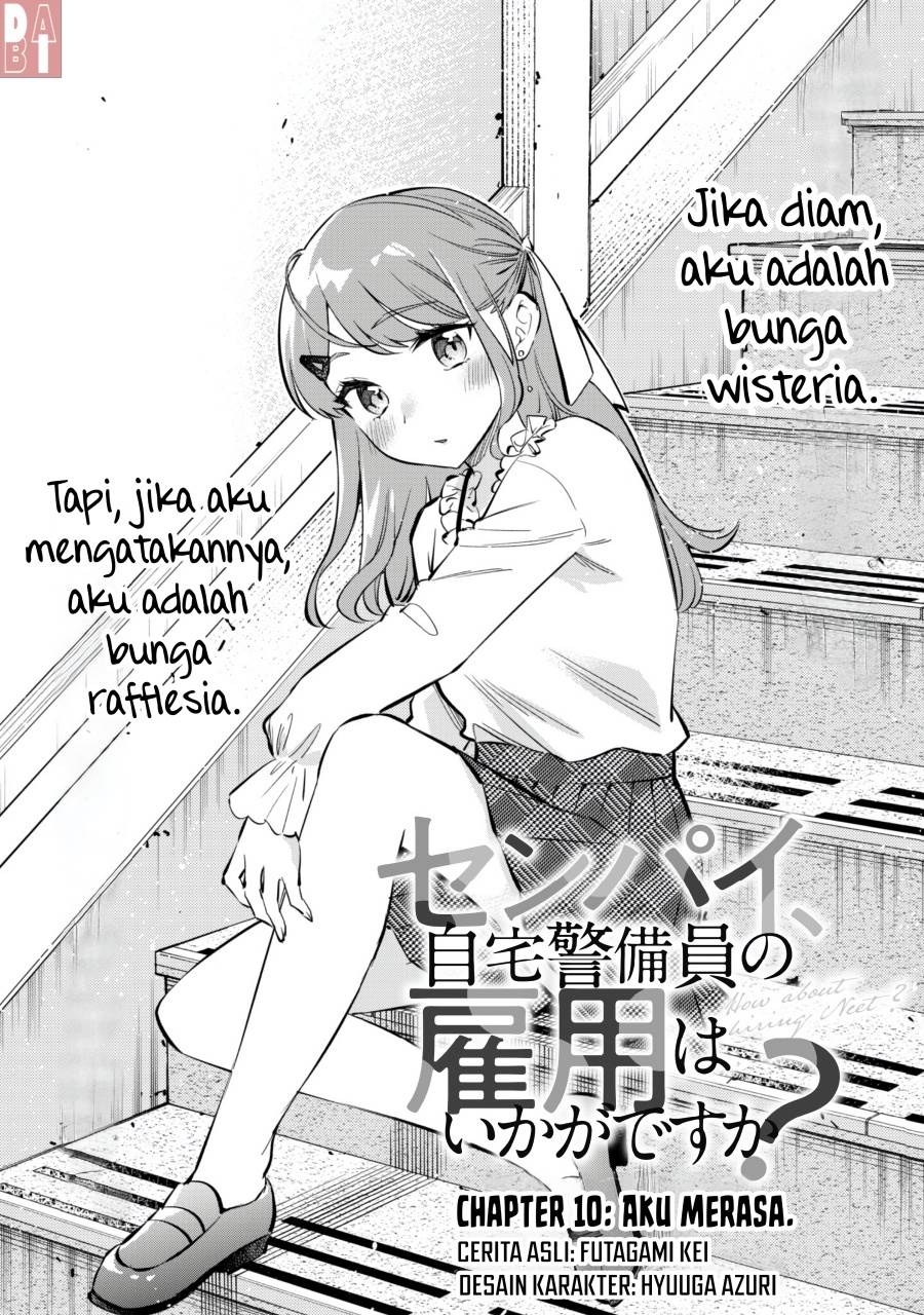 Senpai, Jitaku Keibiin no Koyou wa Ikaga desu ka? Chapter 10