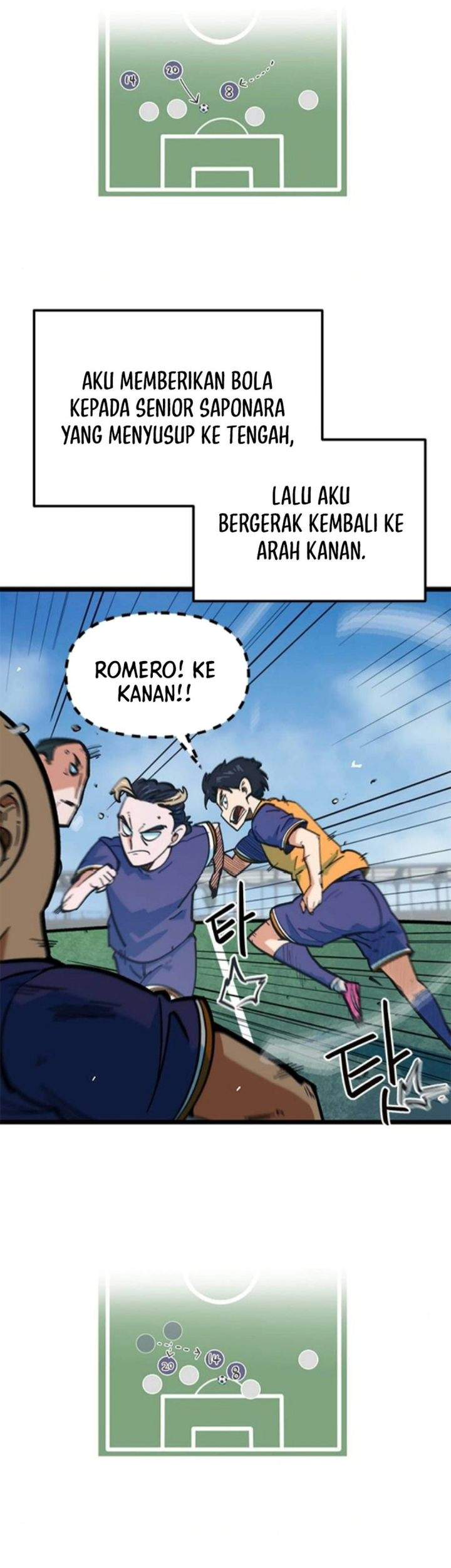 I’m Being Misunderstood as a Soccer Genius Chapter 74