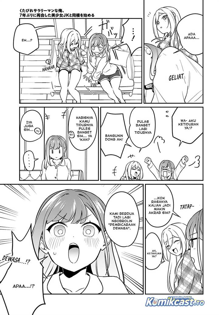 Kutabire Salarymen no Ore, 7nenburi ni Saikai shita Bishoujo JK to Dosei wo Hajimaru Chapter 20