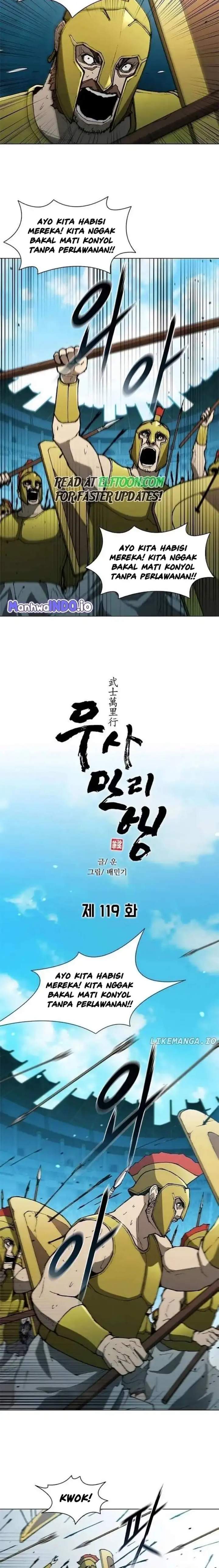 The Long Way of the Warrior Chapter 119