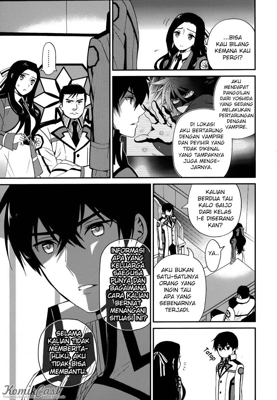 Mahouka Koukou no Rettousei – Raihousha-hen Chapter 8