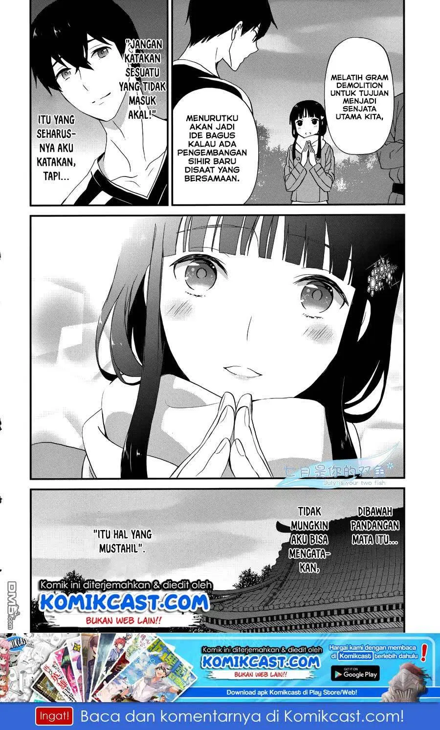 Mahouka Koukou no Rettousei – Raihousha-hen Chapter 16