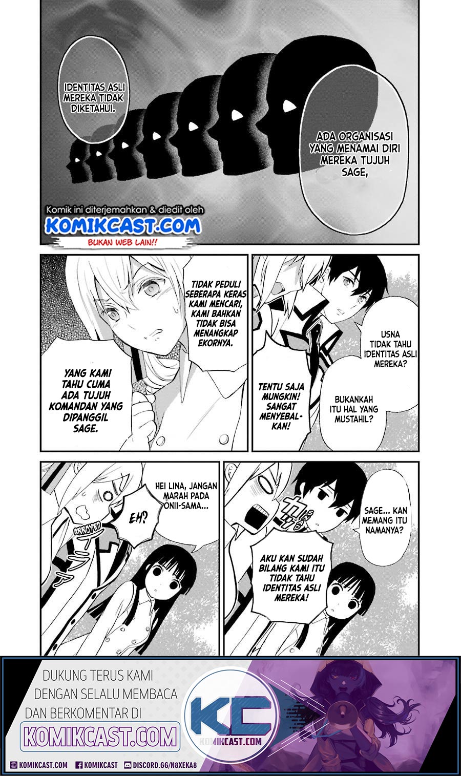 Mahouka Koukou no Rettousei – Raihousha-hen Chapter 17