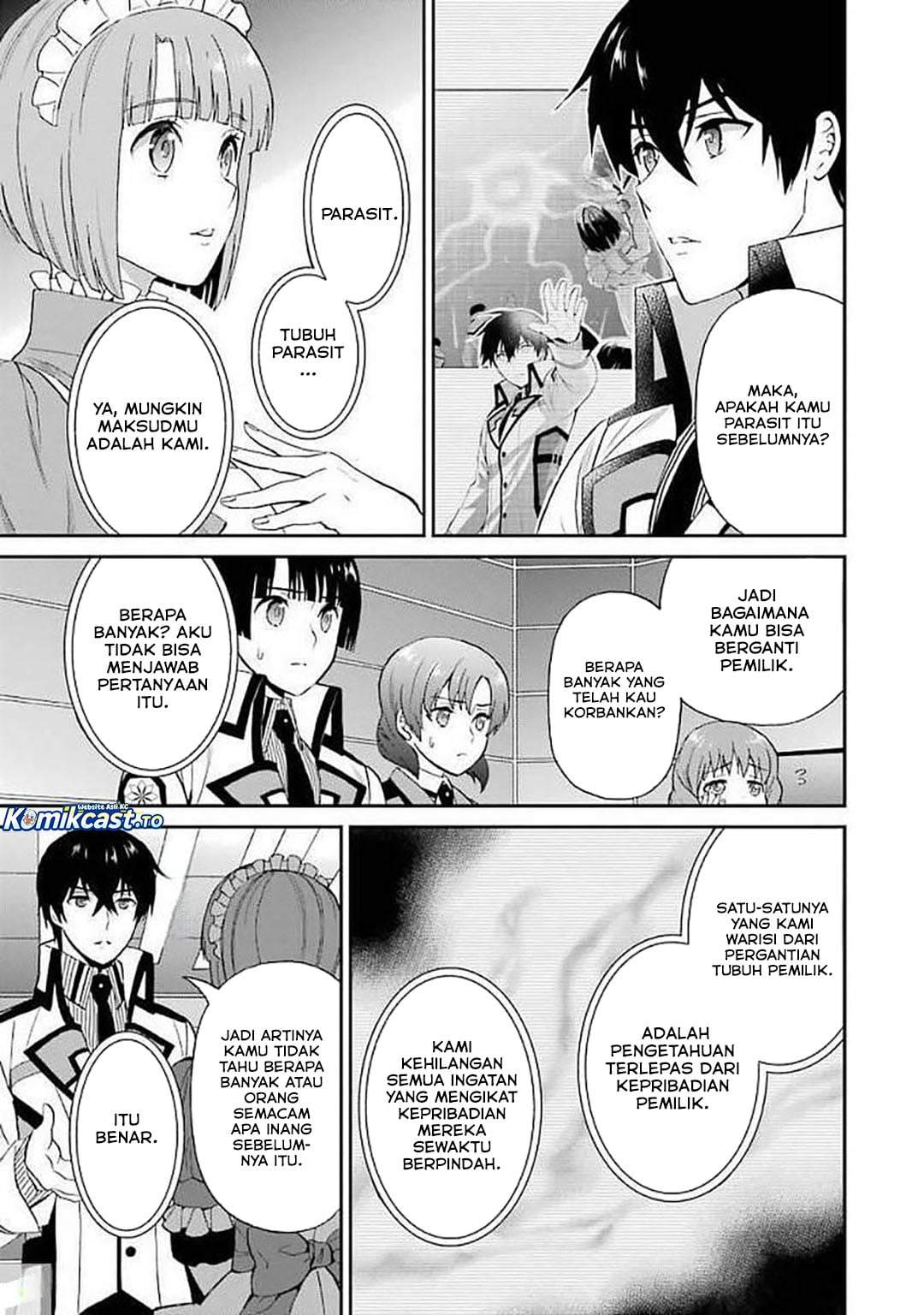 Mahouka Koukou no Rettousei – Raihousha-hen Chapter 22