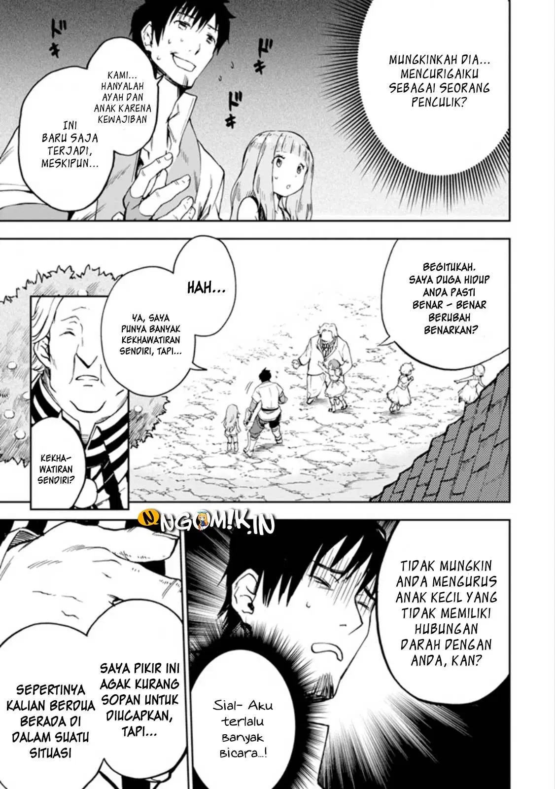 Boukensha License wo Hakudatsu Sareta Ossan Dakedo, Manamusume ga Dekita no de Nonbiri Jinsei wo Oukasuru Chapter 3.1