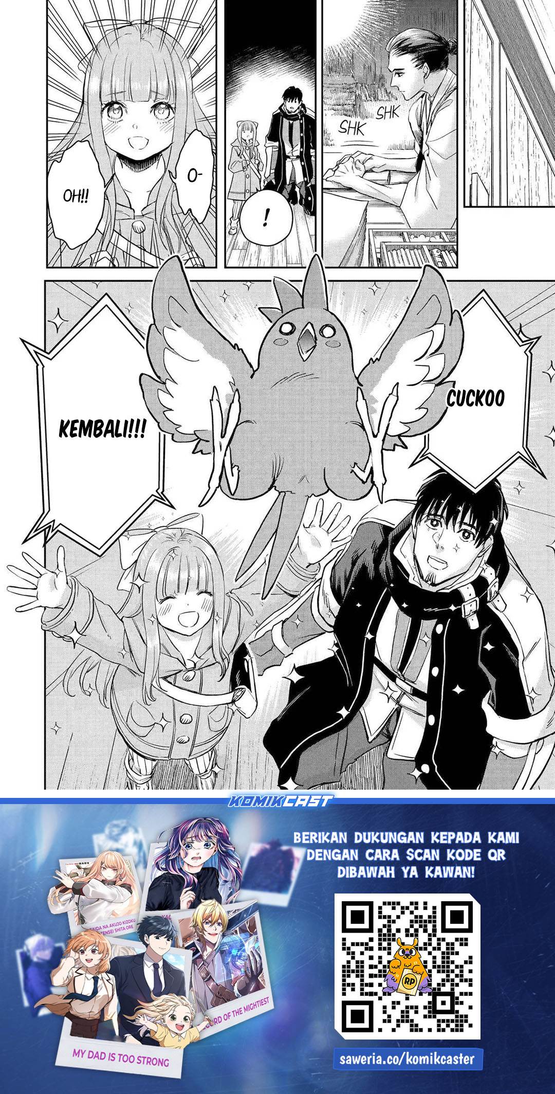 Boukensha License wo Hakudatsu Sareta Ossan Dakedo, Manamusume ga Dekita no de Nonbiri Jinsei wo Oukasuru Chapter 51