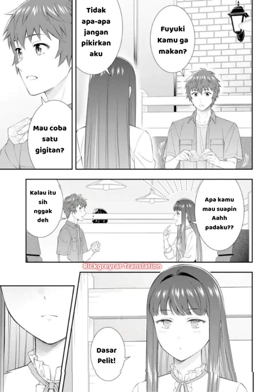 Toumei na Yoru ni Kakeru-kun to, Me ni Mienai Koi wo Shita. Chapter 4.2