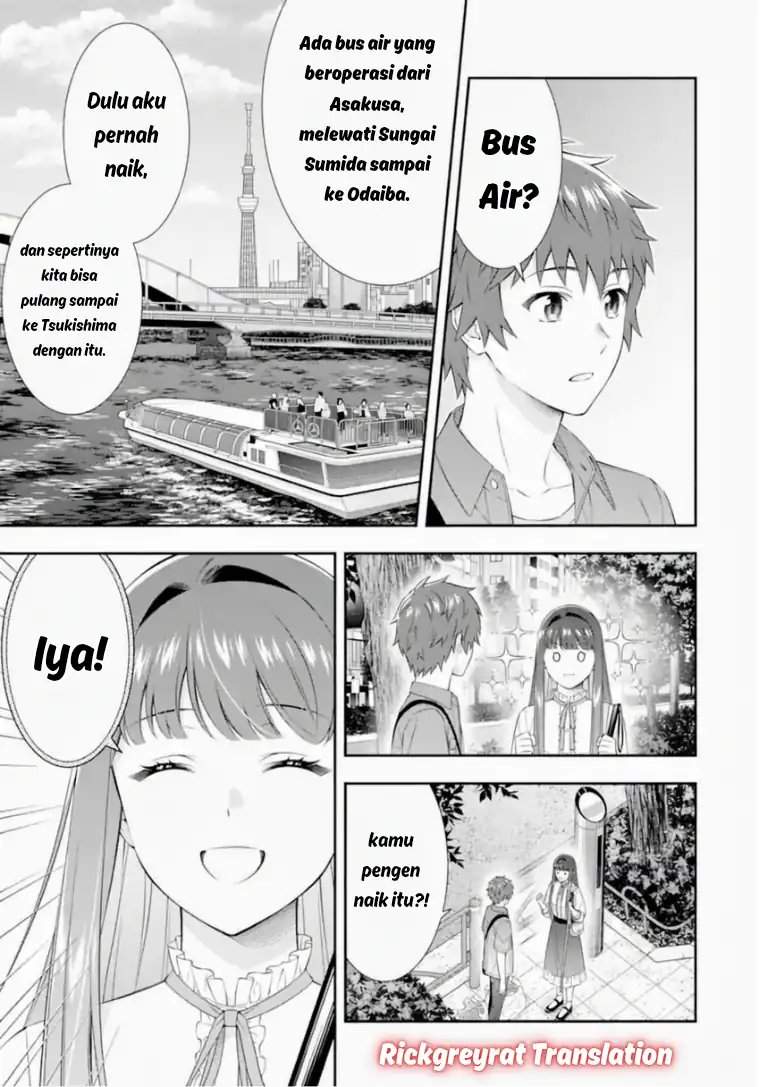 Toumei na Yoru ni Kakeru-kun to, Me ni Mienai Koi wo Shita. Chapter 4.3