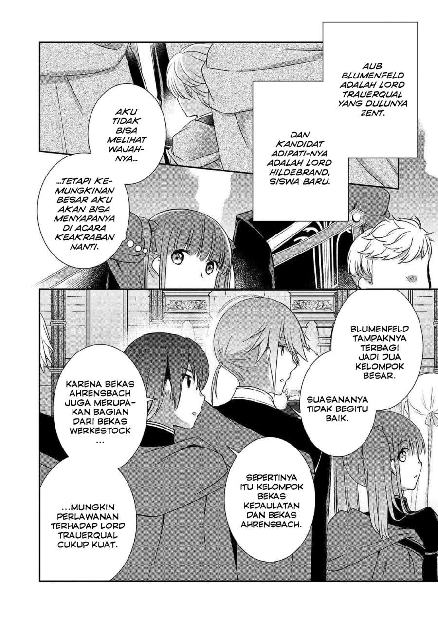 Honzuki no Gekokujou: Hannerōre no Kizoku-in Gonensei Ichi – Koishite Mitai O’hime-sama Chapter 4
