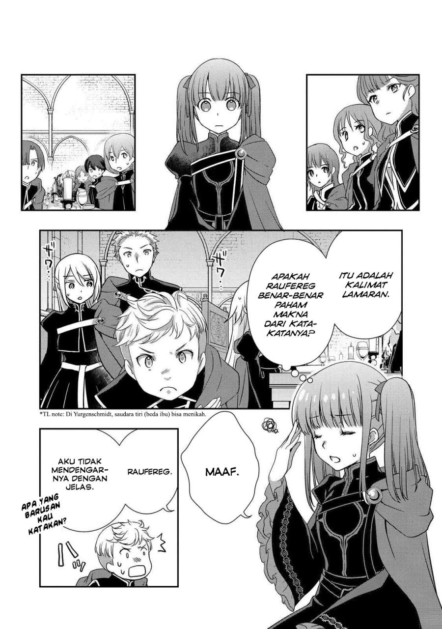 Honzuki no Gekokujou: Hannerōre no Kizoku-in Gonensei Ichi – Koishite Mitai O’hime-sama Chapter 4