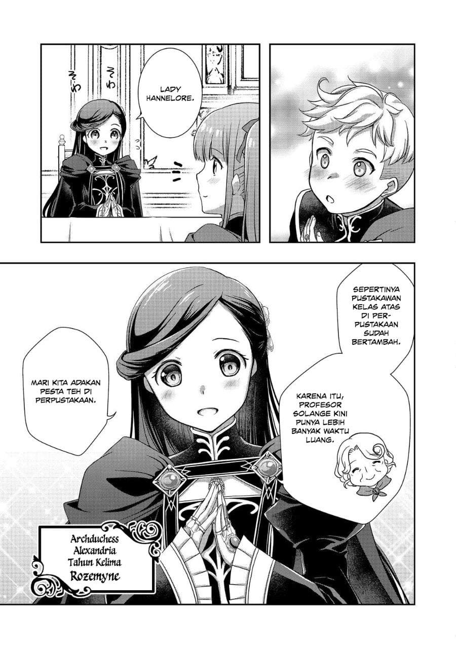 Honzuki no Gekokujou: Hannerōre no Kizoku-in Gonensei Ichi – Koishite Mitai O’hime-sama Chapter 5
