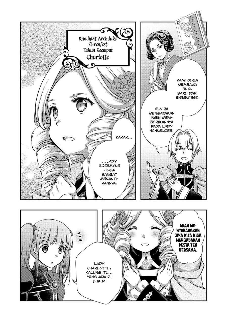 Honzuki no Gekokujou: Hannerōre no Kizoku-in Gonensei Ichi – Koishite Mitai O’hime-sama Chapter 5