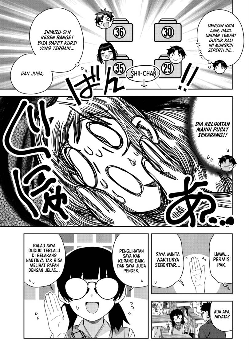 Classmate no Moto Idol ga, Tonikaku Kyodou Fushin Nan desu Chapter 24