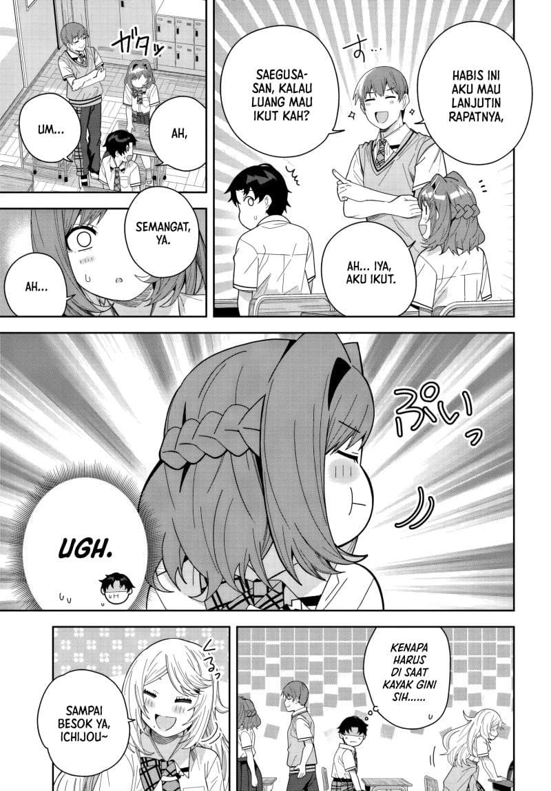 Classmate no Moto Idol ga, Tonikaku Kyodou Fushin Nan desu Chapter 25