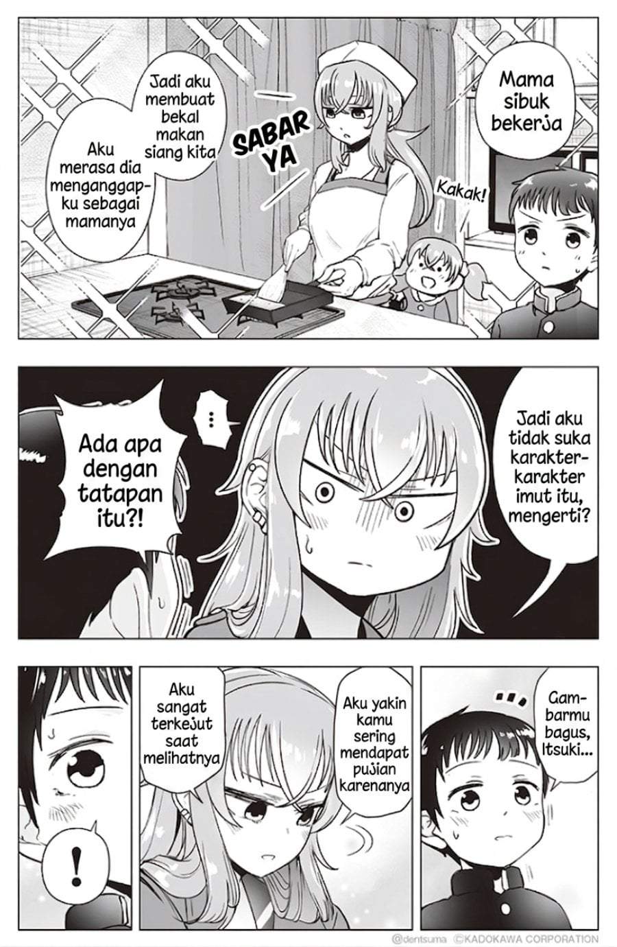 Tonari no Seki no Yankee JK no Jakuten Chapter 7