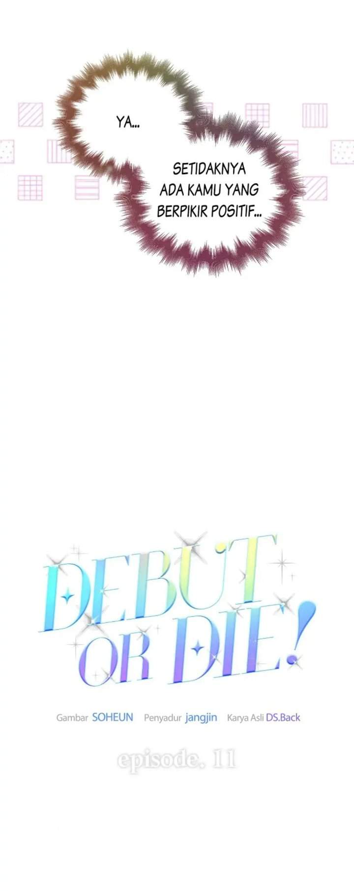 Debut or Die Chapter 11