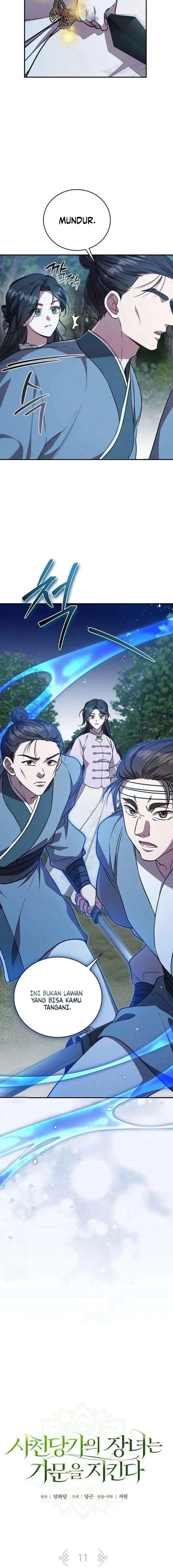 The Eldest Daughter of the Tang Clan of Sacheon Protects the Family Chapter 11
