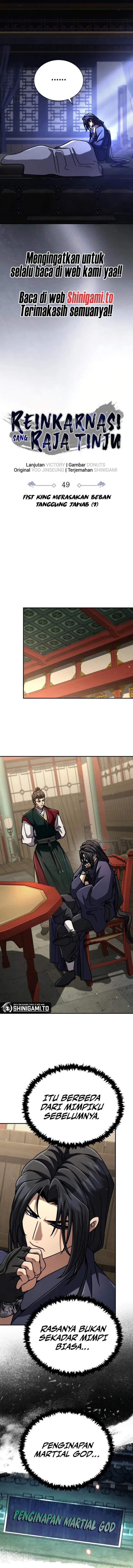 Reincarnation Of The Fist King Chapter 49