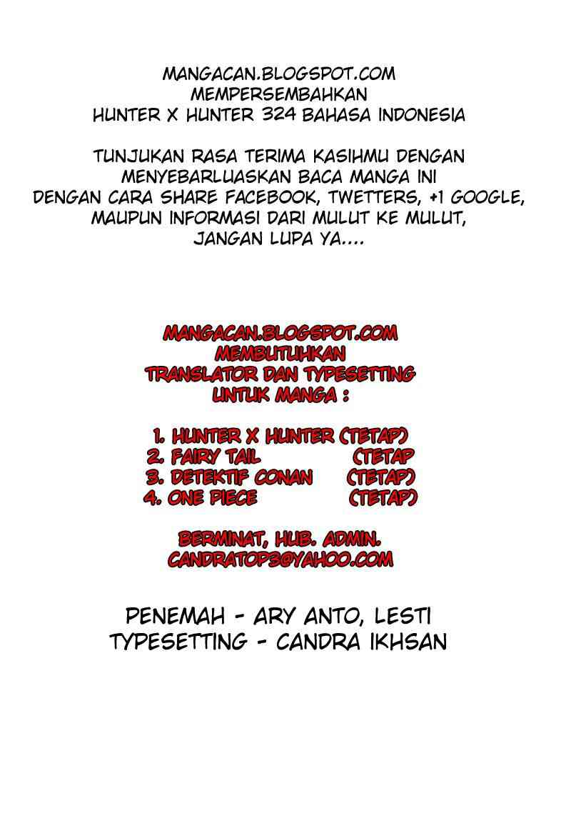 Hunter x Hunter Chapter 326