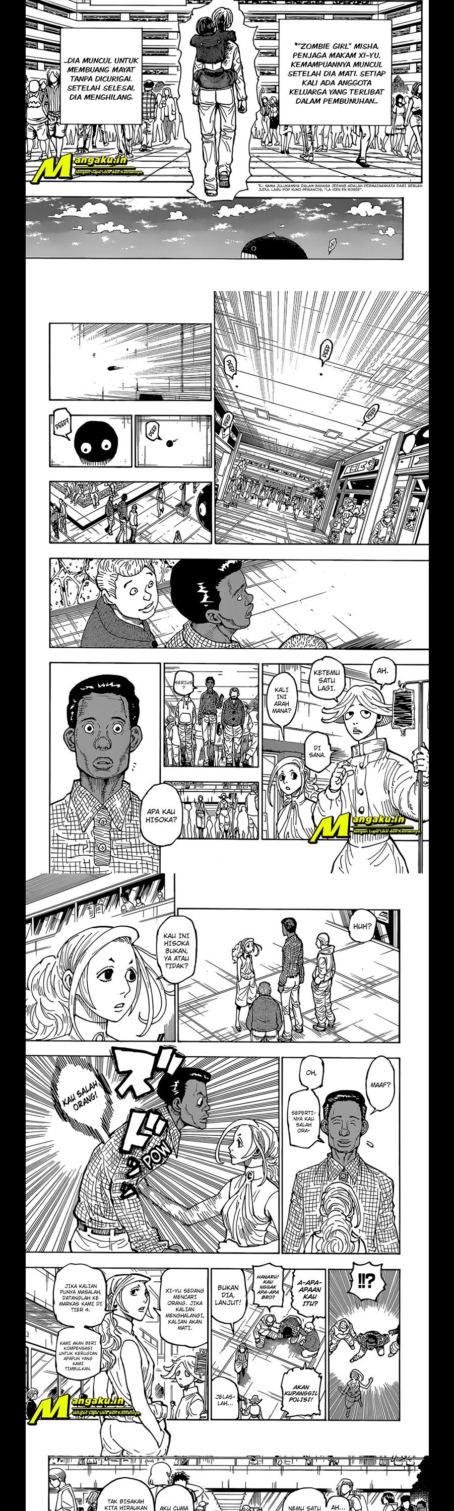 Hunter x Hunter Chapter 392