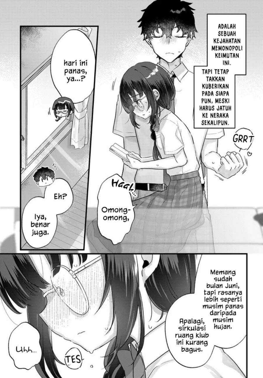 Chiisakute Kawaii Bungeibu no Chiteki na Senpai o, Hiza no Ue ni Nosetara Mainichi Suwattekuru you ni natta Chapter 2.2