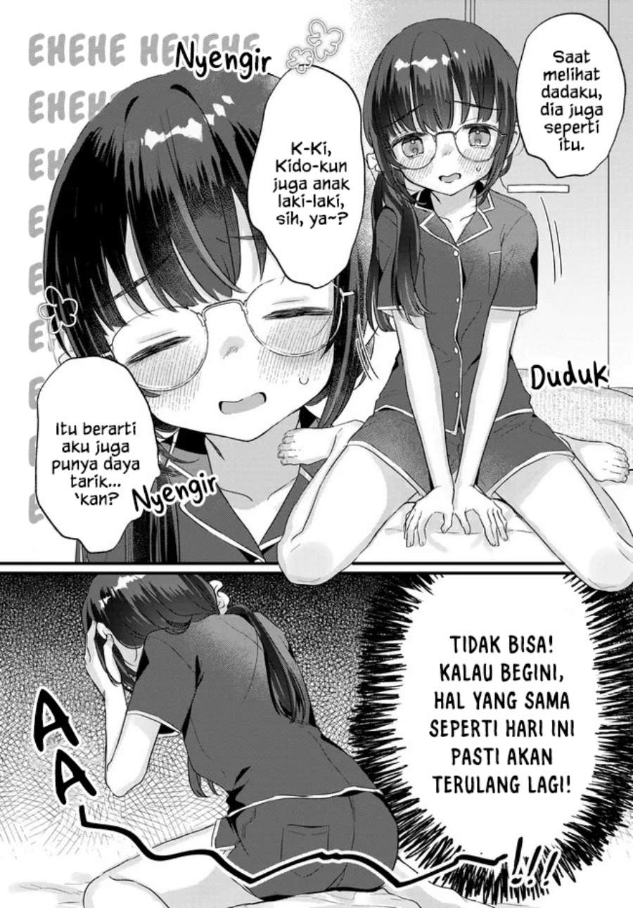 Chiisakute Kawaii Bungeibu no Chiteki na Senpai o, Hiza no Ue ni Nosetara Mainichi Suwattekuru you ni natta Chapter 2.2