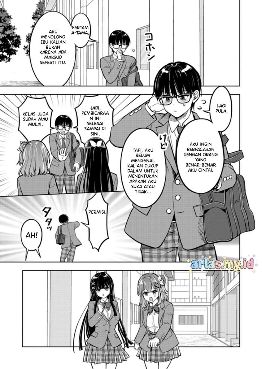 Taoreta Fujin wo Sukutta Gohoubi wa, Musume no Bijin Futago to no Otsukiai Deshita. Chapter 2.1