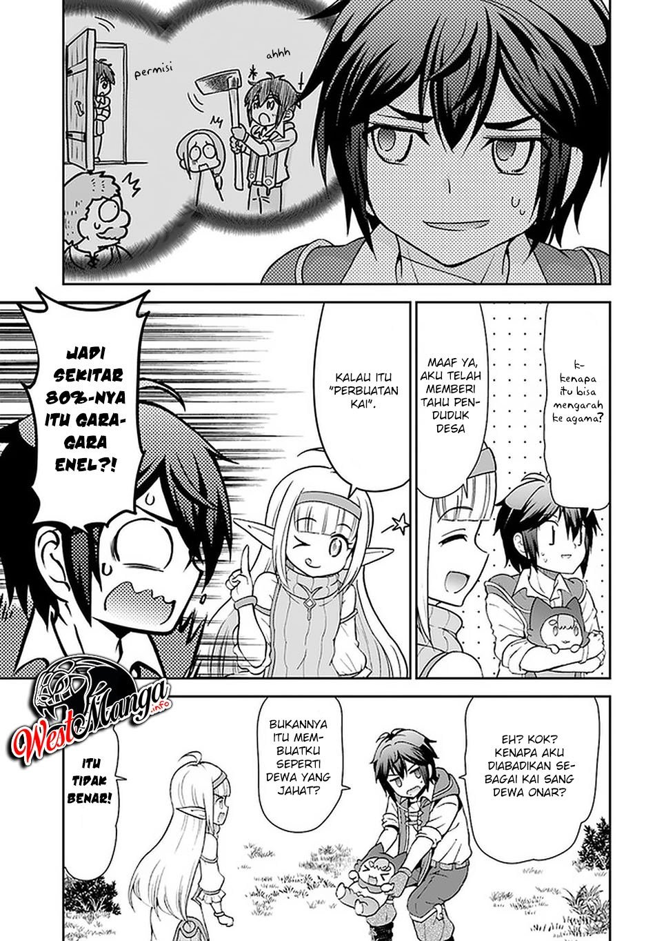 Tenohira Kaitakumura de Isekai Kenkouki ~Fueteku Yome-tachi to Nonbiri Mujintou Raifu~ Chapter 23