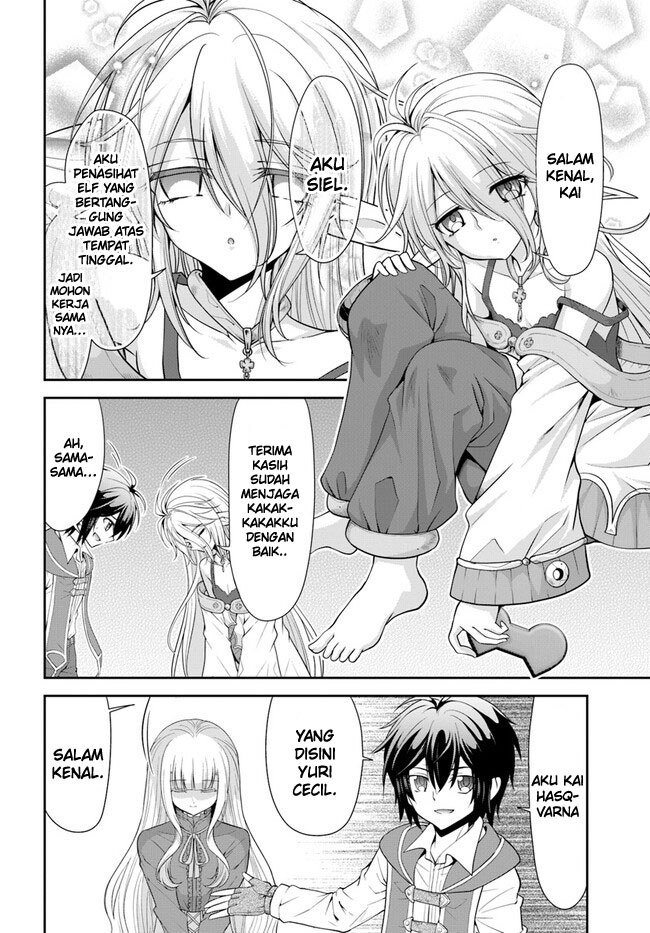 Tenohira Kaitakumura de Isekai Kenkouki ~Fueteku Yome-tachi to Nonbiri Mujintou Raifu~ Chapter 45