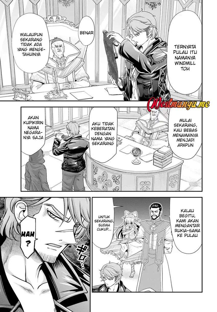 Tenohira Kaitakumura de Isekai Kenkouki ~Fueteku Yome-tachi to Nonbiri Mujintou Raifu~ Chapter 63