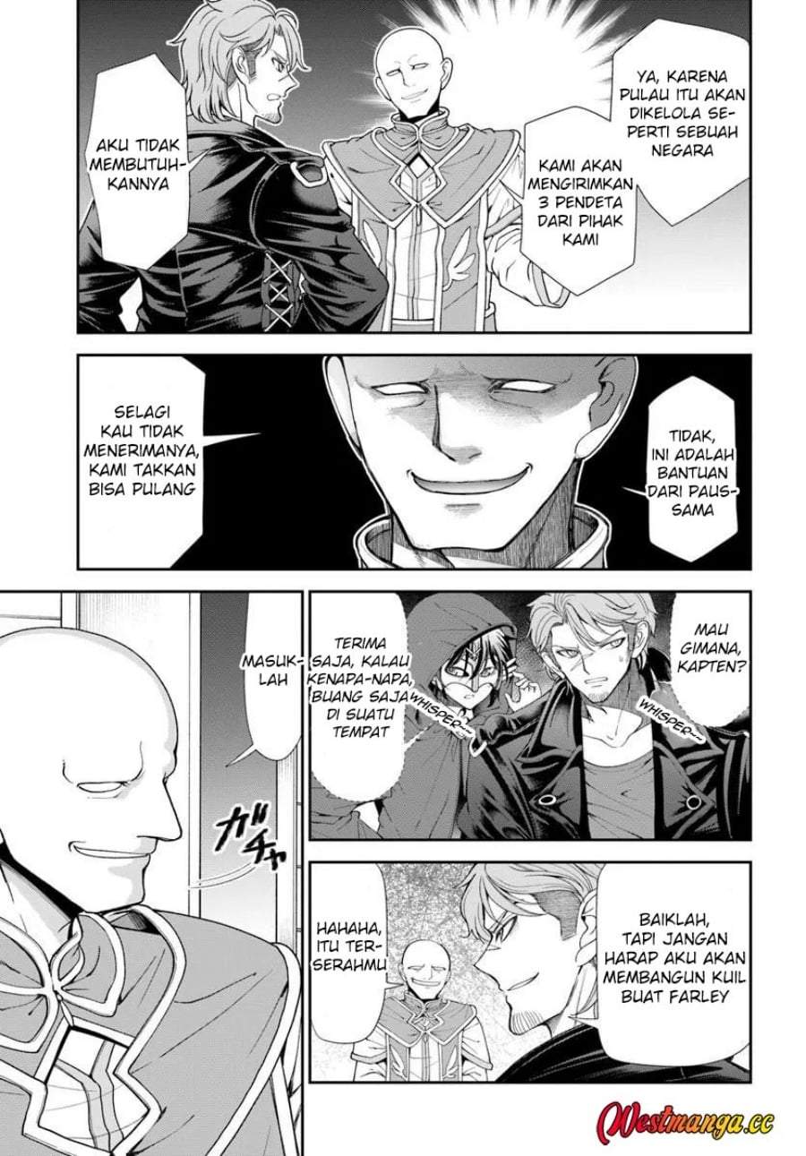 Tenohira Kaitakumura de Isekai Kenkouki ~Fueteku Yome-tachi to Nonbiri Mujintou Raifu~ Chapter 64