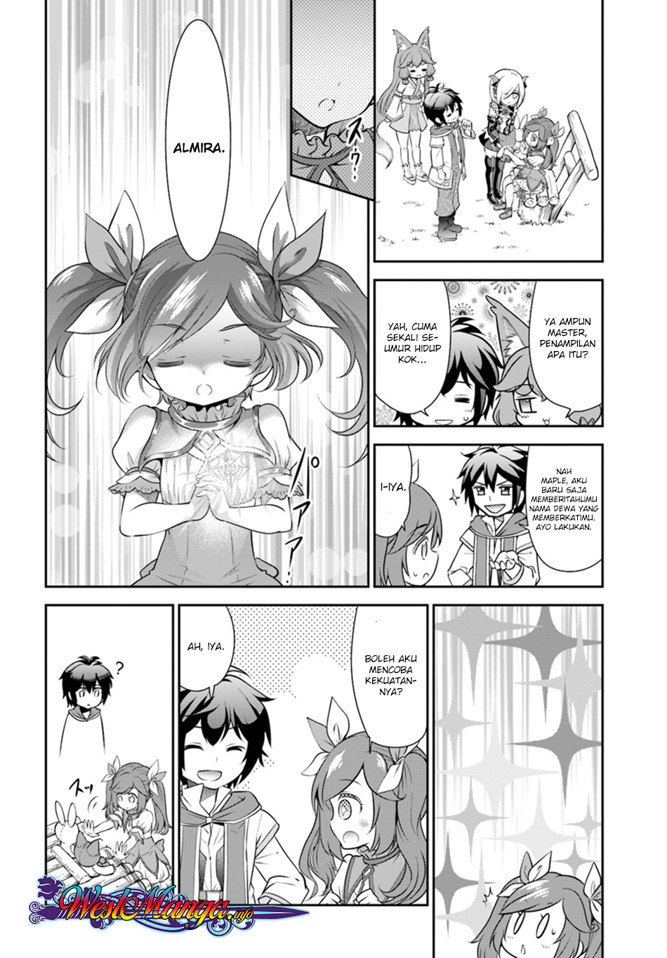 Tenohira Kaitakumura de Isekai Kenkouki ~Fueteku Yome-tachi to Nonbiri Mujintou Raifu~ Chapter 9