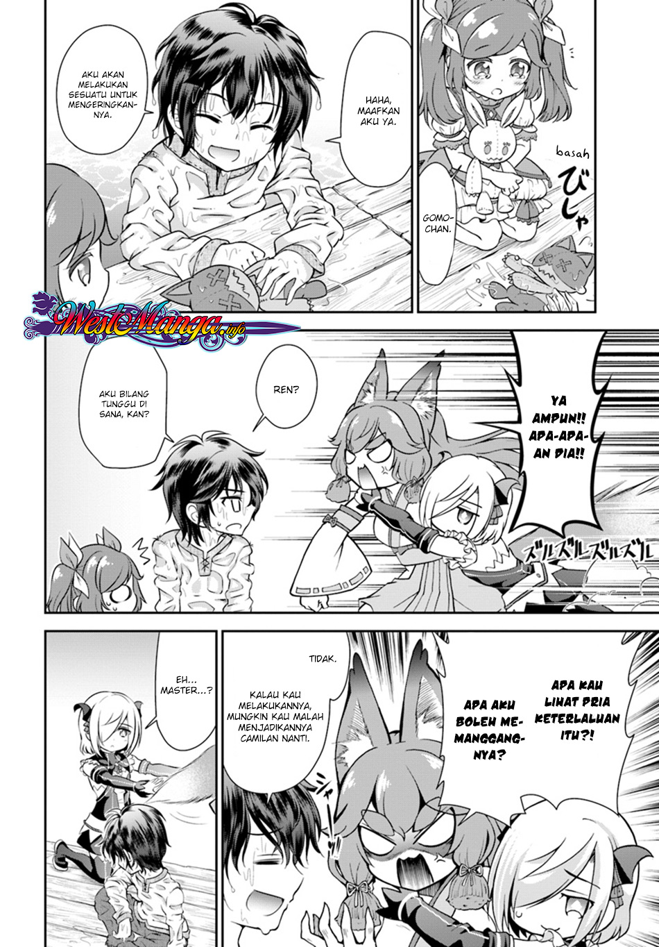 Tenohira Kaitakumura de Isekai Kenkouki ~Fueteku Yome-tachi to Nonbiri Mujintou Raifu~ Chapter 9