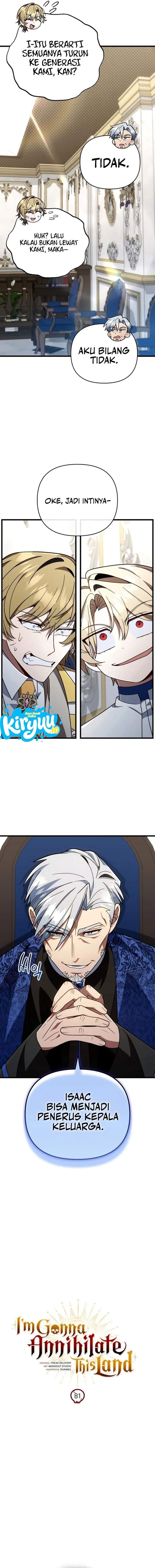 I’m Going To Destroy This Country Chapter 81