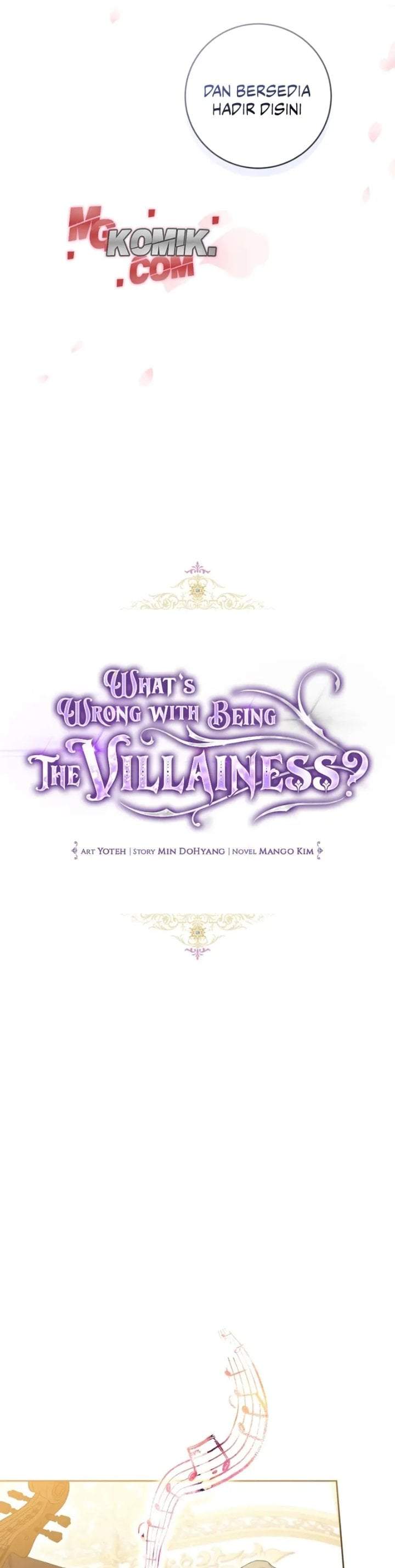 What’s Wrong With Being the Villainess? Chapter 36