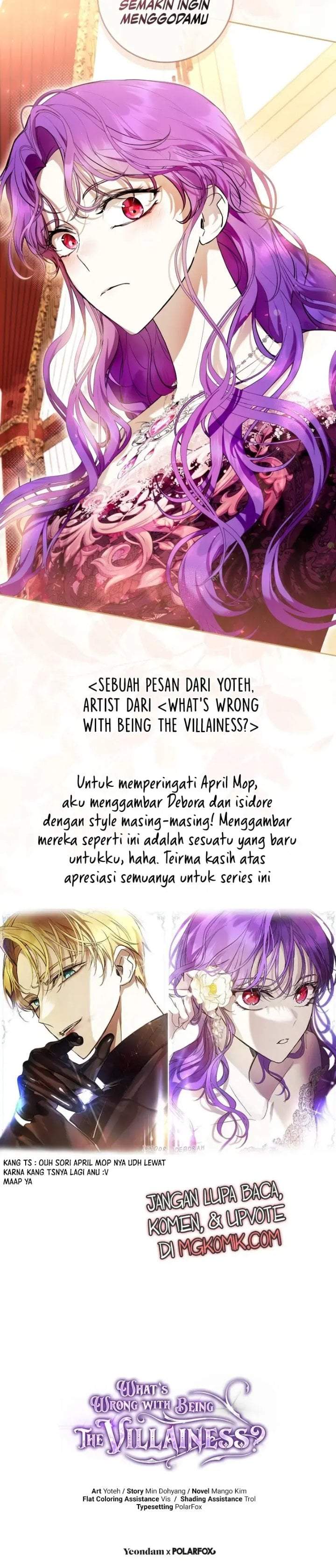 What’s Wrong With Being the Villainess? Chapter 37