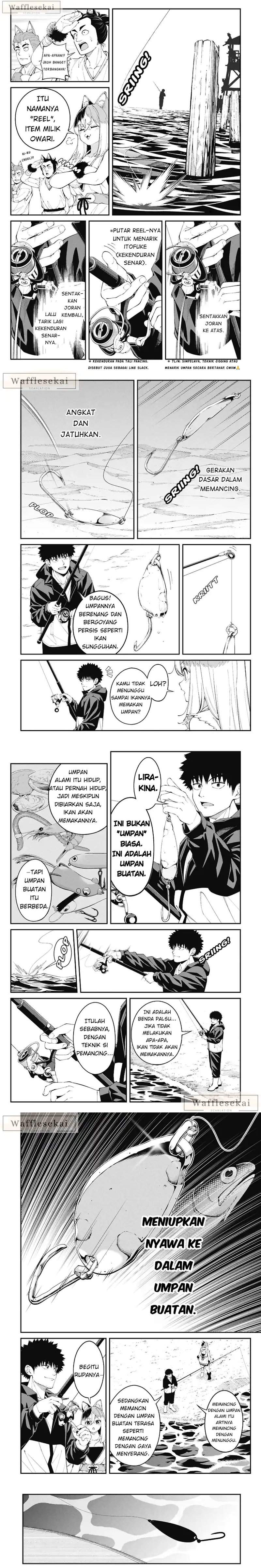 Tsurizao Hitotsu de Isekai Hourou Chapter 3.1