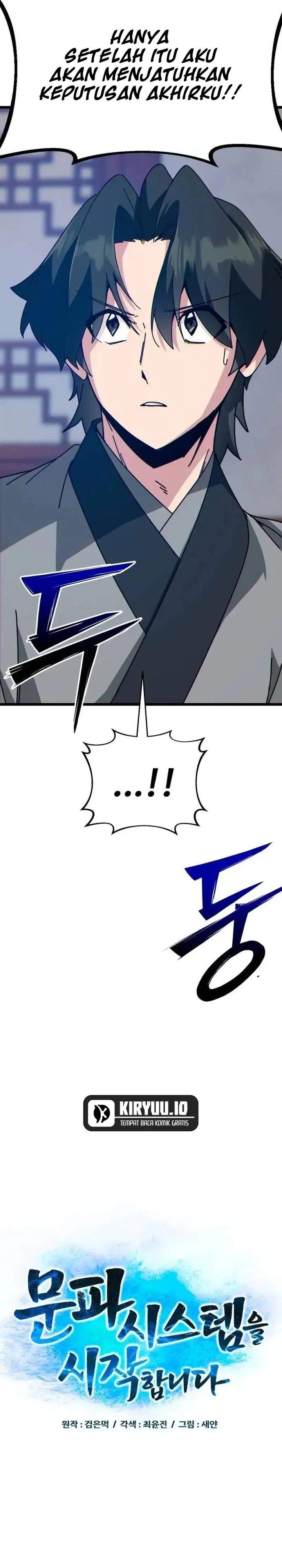 Initializing the Sect System Chapter 32