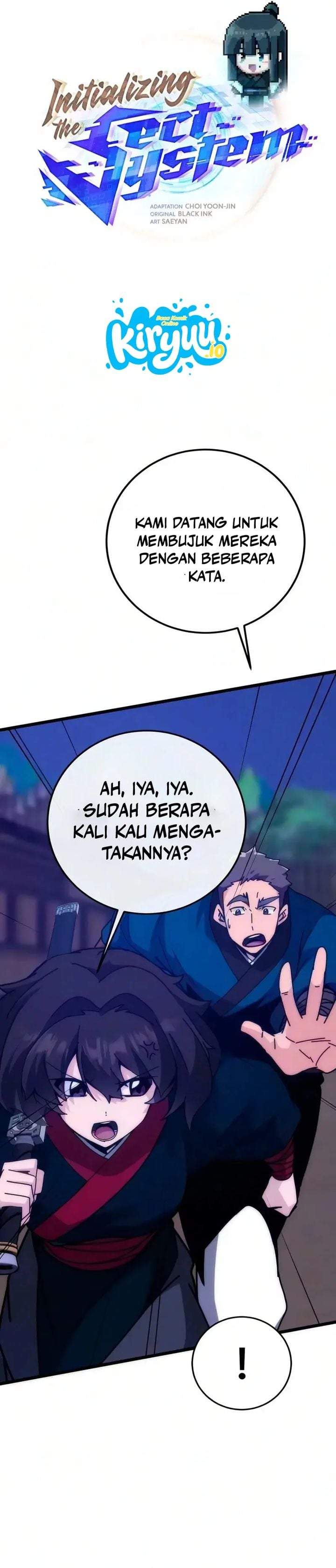 Initializing the Sect System Chapter 46