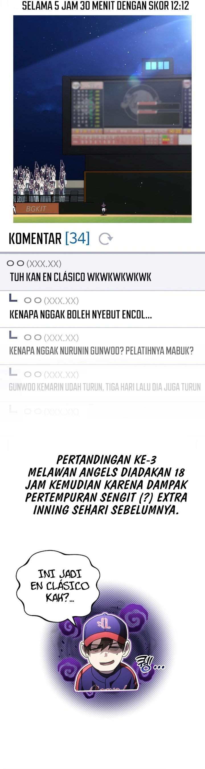 Genius Hitter Hits Fastball Chapter 110