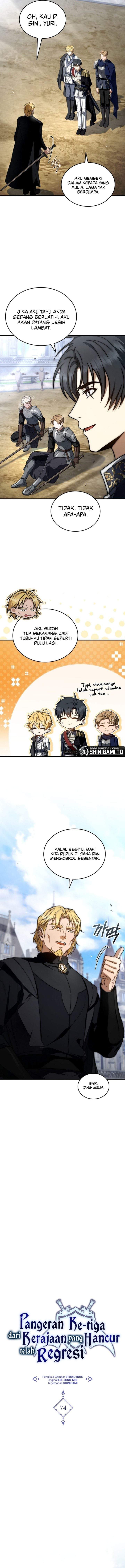 The Third Prince Of The Fallen Kingdom has Regressed Chapter 74