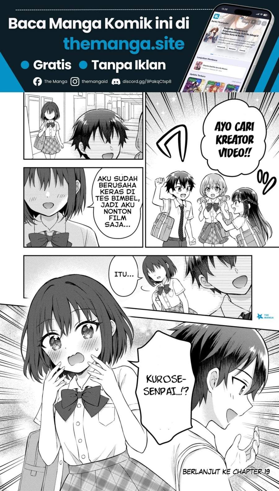 Tonari no Seki no Inkya Joshi ga Oshi Utaite Datta – Ore no Kyoku wo Uttatekure! Chapter 18